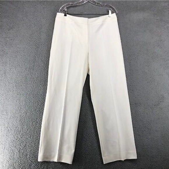 Liz Claiborne Pants - Liz Claiborne Womens Dress Pants Size 12/14? Ivory Straight Leg Hi-Rise Career